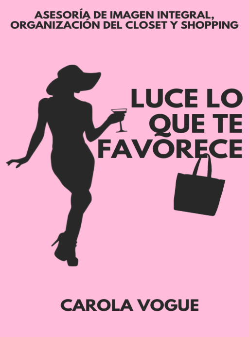 Preventa Libro "Luce lo que te Favorece" - CAROLA VOGUE (formato electrónico)